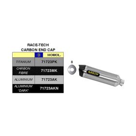 Race-Tech ARROW Slip-On Auspuffkit Aluminium mit Endkappe und Anschluss für Kawasaki Z 800