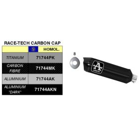 Maxi Race-Tech ARROW Aluminium Dunkles Terminal-Kit mit Stecker für Aprilia TUONO V4 1100