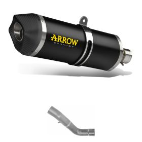 Kit d'échappement carbone approuvé Race-Tech ARROW et embout et connecteur Aprilia RSV 4