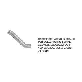 ARROW Rennverbindung aus Edelstahl-Titan für originale Krümmer für Aprilia TUONO V4 1100