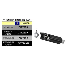 ARROW Thunder Carbon Endkappen-Kit mit Stecker für Suzuki GSX-R 750 i.e