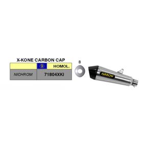 ARROW X-Kone Auspuffkit mit Anschluss für Honda CBR 500 R
