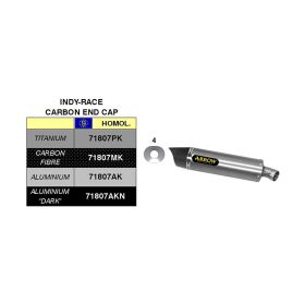 ARROW Indy Race Terminal Kit aluminum and tail cap and center connector Honda CBR 600 RR