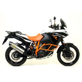 Silencieux ARROW slip-on maxi race-tech en titane avec embout pour KTM 1190 Adventure