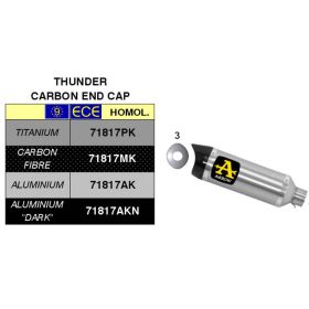 ARROW X-Kone Terminal Kit mit Katalysator-Kit für Yamaha Tracer 7