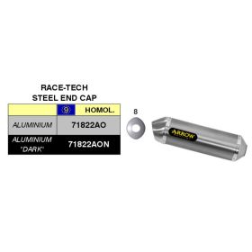 Race-Tech ARROW Aluminum Slip-On Kit with Low Connector for Suzuki GSF 650 BANDIT