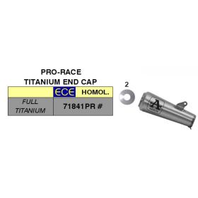 Pro-Race ARROW Titanium Exhaust Kit with Central Connector for Kawasaki ZX-10R