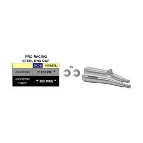 Silencieux ARROW pro-racing nichrom slip-on pour Triumph Thruxton 1200 RS