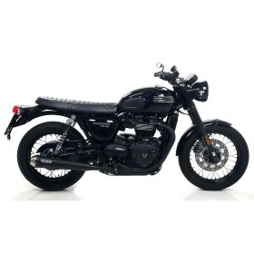 Marmitta slip-on ARROW pro-racing nichrom scuro per Triumph Bonneville t100