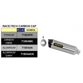 Race-Tech ARROW Aluminum Exhaust Kit with End Cap and Collector Kit for Kawasaki Z 650