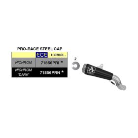 Silencieux ARROW pro-race dark nichrome slip-on pour Kawasaki Z 900 a2