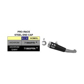 Silencieux ARROW pro-race dark nichrome slip-on pour KTM Rc 125