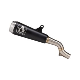 ARROW pro-race dunkle Nichrom Slip-On-Auspuffanlage für Honda X-adv 750