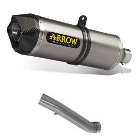 Race-Tech ARROW Titan-Auspuffkit mit Carb-Endkappe und Anschluss für Honda CBR 1000 RR