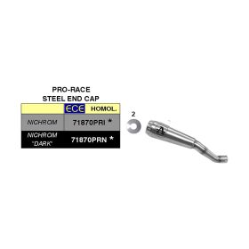 ARROW Pro-Race Nichrom Slip-On Auspuff für Suzuki Gsx 250 R