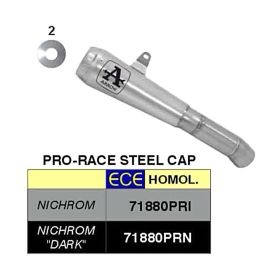 Marmitta slip-on ARROW pro-race nichrom per Ducati Panigale 959