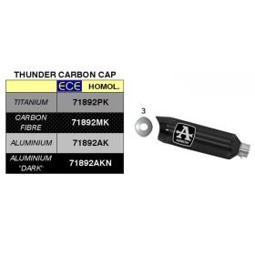 ARROW Thunder Exhaust Kit and Cap and Catalytic Collectors Kit for Honda CBR 650 R