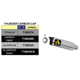 ARROW Thunder Exhaust Kit with End Cap and Catalytic Collector Kit for Honda CB 650 R