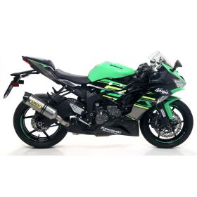 Silencieux ARROW race-tech en titane avec embout en carbone pour Kawasaki Zx-6r 636