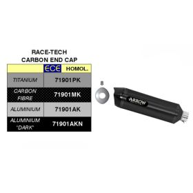 Race-Tech ARROW Carbon Terminal Kit with Carb Cap and Connector for Honda CBR 500 R