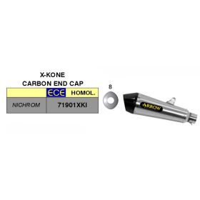 ARROW X-Kone End Cap Kit with Connector for Honda CB 500 F