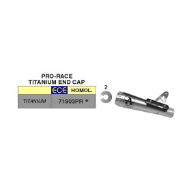 ARROW Pro-Race Titan Slip-On Auspuff für BMW M 1000 R
