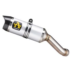 Silencieux ARROW Thunder slip-on en aluminium avec embout en carbone pour Kawasaki Z 900