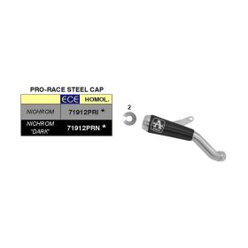 Silencieux ARROW Pro-Race Slip-On en Nichrome Noir pour Kawasaki Z 900