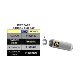 Kit terminale ARROW Indy Race in alluminio con cappuccio per Aprilia RS 660