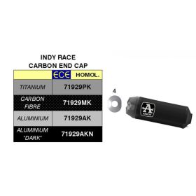 ARROW Indy-Race Carbon End Cap Kit und Collector Kit für Aprilia TUONO 660