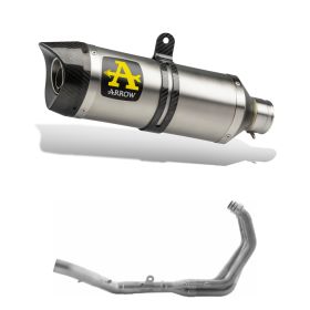 ARROW Thunder Titan Auspuffkit mit Endkappe und Katalysator-Sammelkit Yamaha MT-09