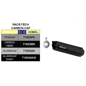Race-Tech ARROW Carbon Terminal Kit mit Carby-Endkappe und Anschluss für Honda NC 750 X