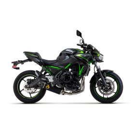 Marmitta completa ARROW indy race alluminio scuro con fondello per Kawasaki Z 650