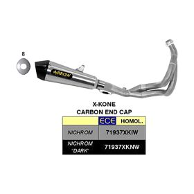 Échappement complet ARROW x-kone pour Kawasaki Ninja 650