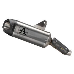 Marmitta slip-on ARROW indy-race omologata in titanio e fondello per Ducati Monster 937