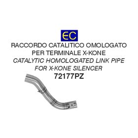 ARROW catalytic connector approved for Thunder exhausts for Honda CRF 300 L