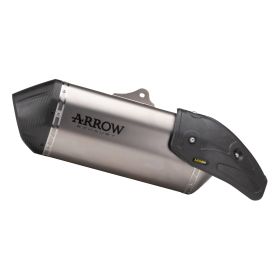 ARROW Titan-Auspuff mit Carbon-Endkappe für Aprilia Tuareg 660