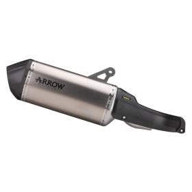 Silencieux slip-on en titane ARROW avec embout pour Harley-Davidson Pan America 1250