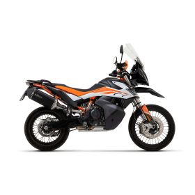 Marmitta slip-on ARROW sonora titanio dark con fondello carby per KTM 790 adventure