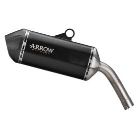 Échappement ARROW Dark Titanium Sound Slip-On avec embout Carby pour BMW F 750 GS