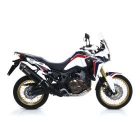 Silencieux ARROW maxi race-tech en slip-on et embout pour Honda Africa Twin CRF 1000 L