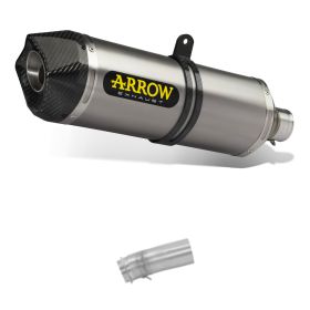 Race-Tech ARROW Aluminium-Endrohrkit mit Endkappe und Katalysatoranschluss KTM 690 SMC R