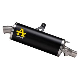 Échappement ARROW slip-on maxi race-tech approuvé aluminium Honda Africa Twin CRF 1100 L