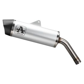 Échappement ARROW slip-on maxi race-tech en aluminium avec embout carby pour BMW F 850 gs