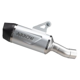 ARROW Indy Race Evo Slip-On Auspuff Aluminium mit Carbon-Endkappe für BMW R 1300 GS