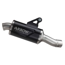 Échappement slip-on ARROW indy race evo noir embout acier inoxydable BMW R 1300 gs