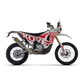 ARROW Indy-Rennsport-Titan-Auspuff mit Titan-Endkappe für Kove Rally 450