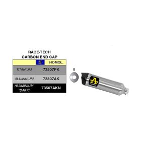 Race-Tech ARROW Titan-Endkappe und Sammlerset Yamaha YP 500 TMAX