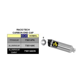 Race-Tech ARROW Aluminum Exhaust Kit with End Cap and Collector Kit for Yamaha TMAX 530