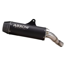 ARROW Slip-On-Auspuff mit Carbonkappe für Honda CMX 500 Rebel